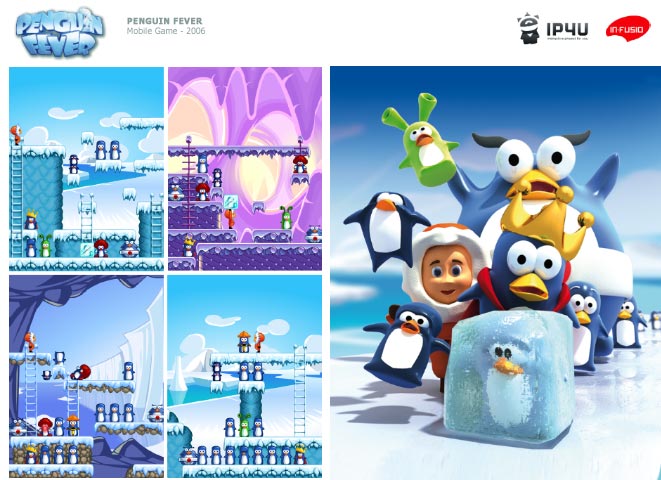 Mobilgame penguin fever