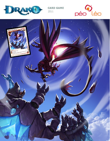 drako tcg meleon attack